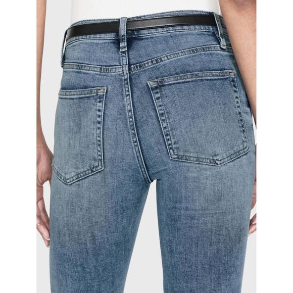 NEW FRAME le easy flare raw fray jean in whimsy - Picture 4 of 4